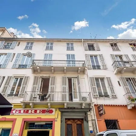 Center, Chic For 2-4, Balcony, Ac 尼斯